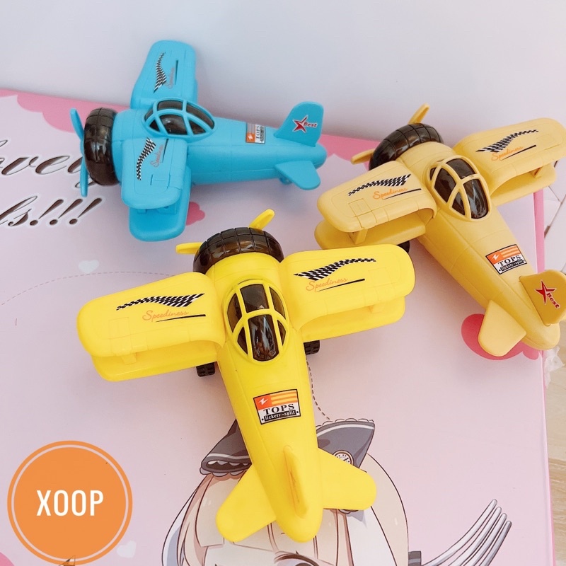 SALE !!! ĐỒ CHƠI ! MÁY BAY 4 CÁNH CÓ ĐÈN NHẠC VUI NHỘN (SP002051 ) SHOP PHÚC YẾN
