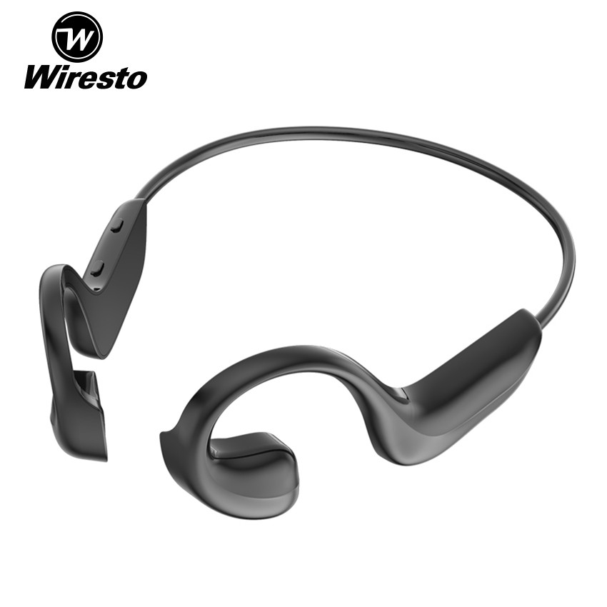 Tai Nghe Bluetooth Wiresto Kiểu Móc Tai Phong Cách Thể Thao Chống Mồ Hôi