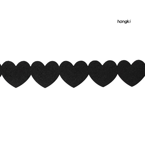 Vòng Cổ Choker Hình Trái Tim Chất Liệu Nhung Đen Thời Trang Dành Cho Nữ