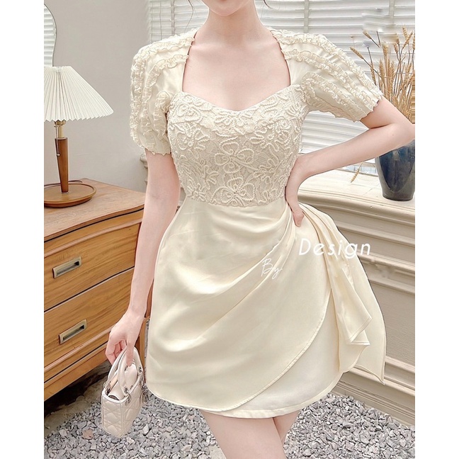 Váy tacta phối ren