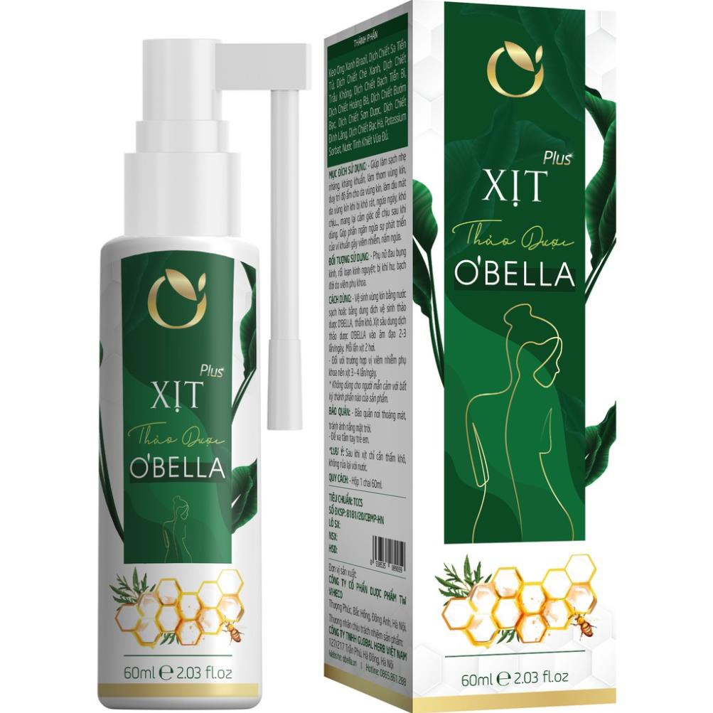 COMBO Bộ 3 Sản Phẩm Obella Xịt, Rửa, Viên Uống Obella Advanced Women Care Kết Hợp Hỗ Trợ Phòng Và Chữa Các Bệnh Phụ Khoa