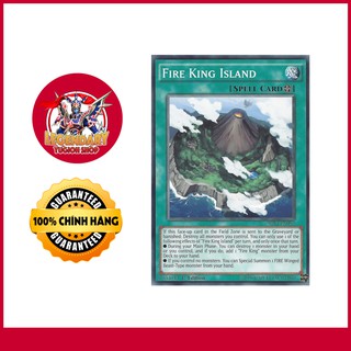 [Thẻ Bài Yugioh Chính Hãng] Fire King Island