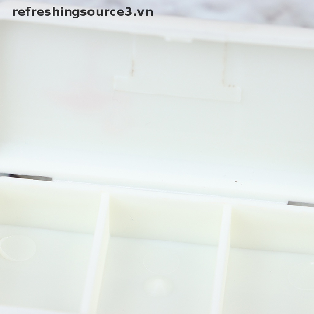 [Hàng mới về] Hộp đựng thuốc mini 3 ngăn tiện lợi cho gia đình
