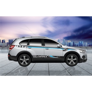 Tem dán sườn xe  Captiva thể thao