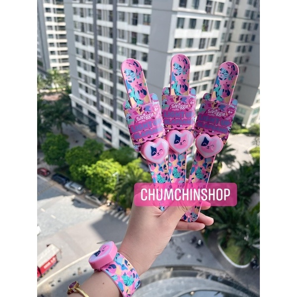 Vòng tay Slapband phát sáng Smiggle / Vòng tay cho bé gái Smiggle