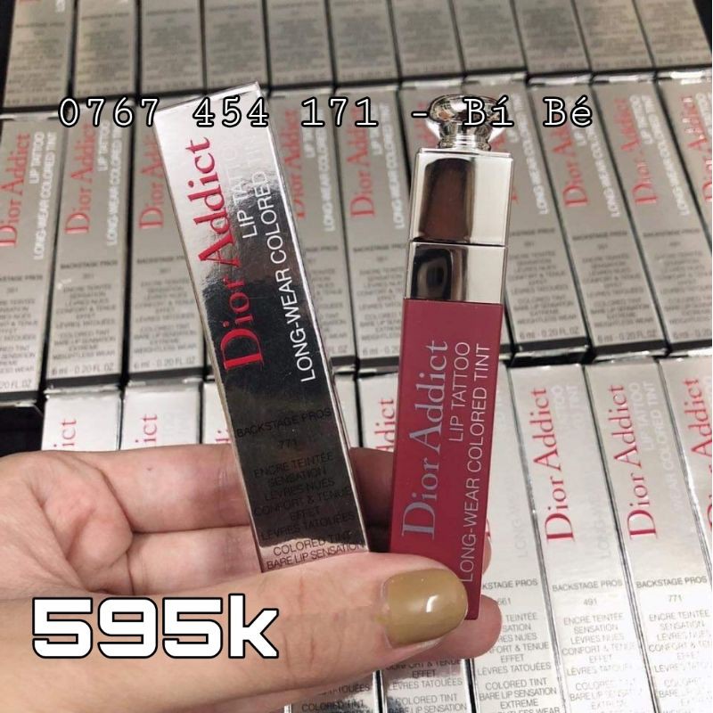 Son Dior Addict Lip Tattoo màu 491 & 771 UNBOX | BigBuy360 - bigbuy360.vn