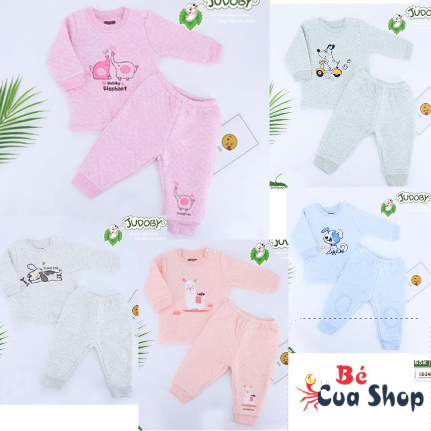 Bộ Quần Áo Trần Bông JUDOBY 6-24M (hàng săn SALE)