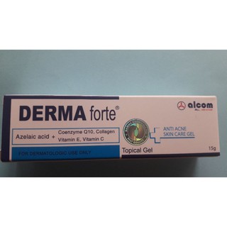 Derma forte gel 15g -ngừa mụn thâm -mụn trứng cá
