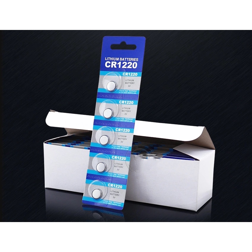 Vỉ 5 viên pin CR 1220 Lithium Battery 3V