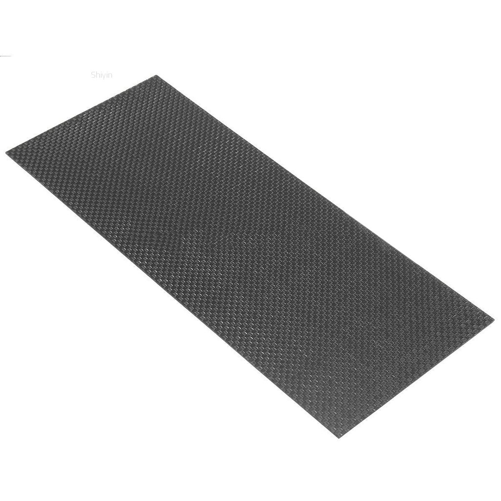 Tấm sợi carbon đa năng màu đen 100 * 250 * 1mm