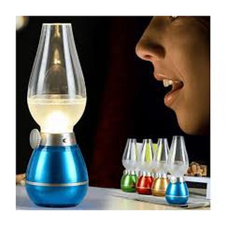 Đèn cảm ứng, thổi là sáng,đèn thờ