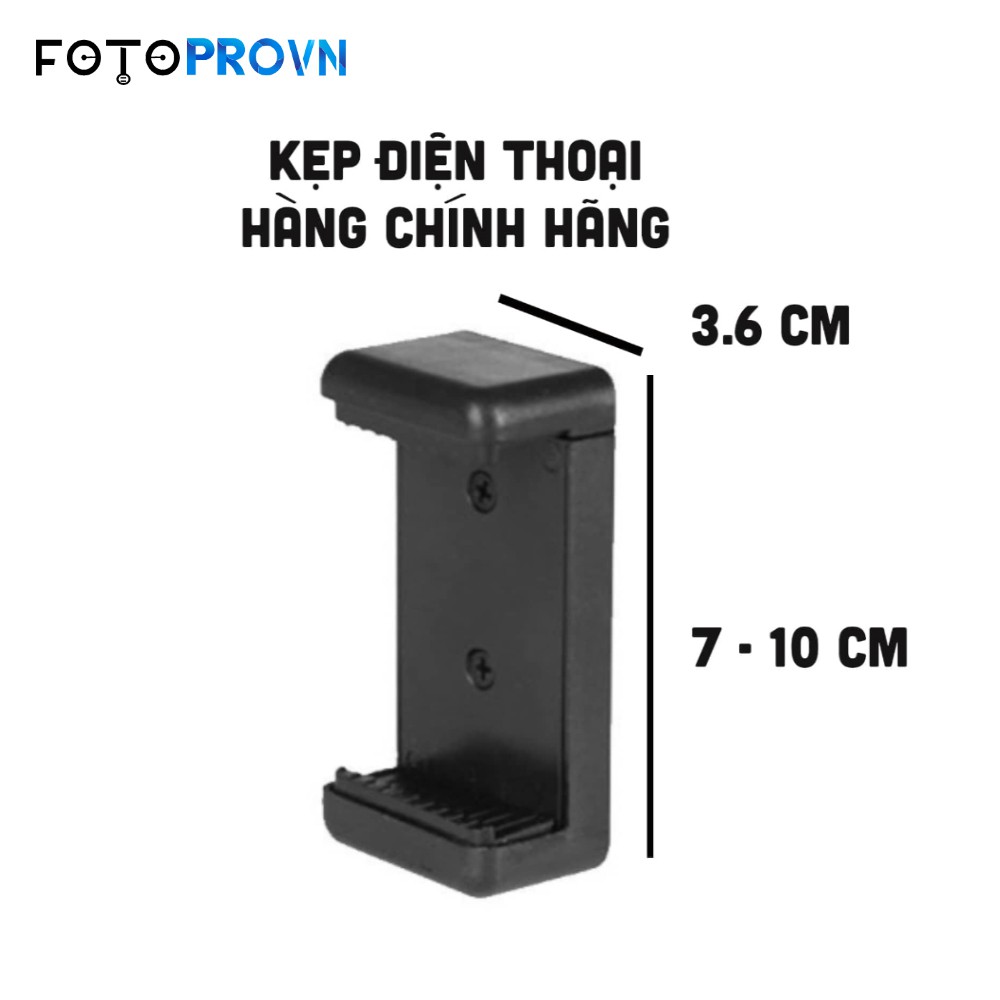 Đầu kẹp giữ cố định điện thoại thông minh Refutuna kích thước 7.4-10cm