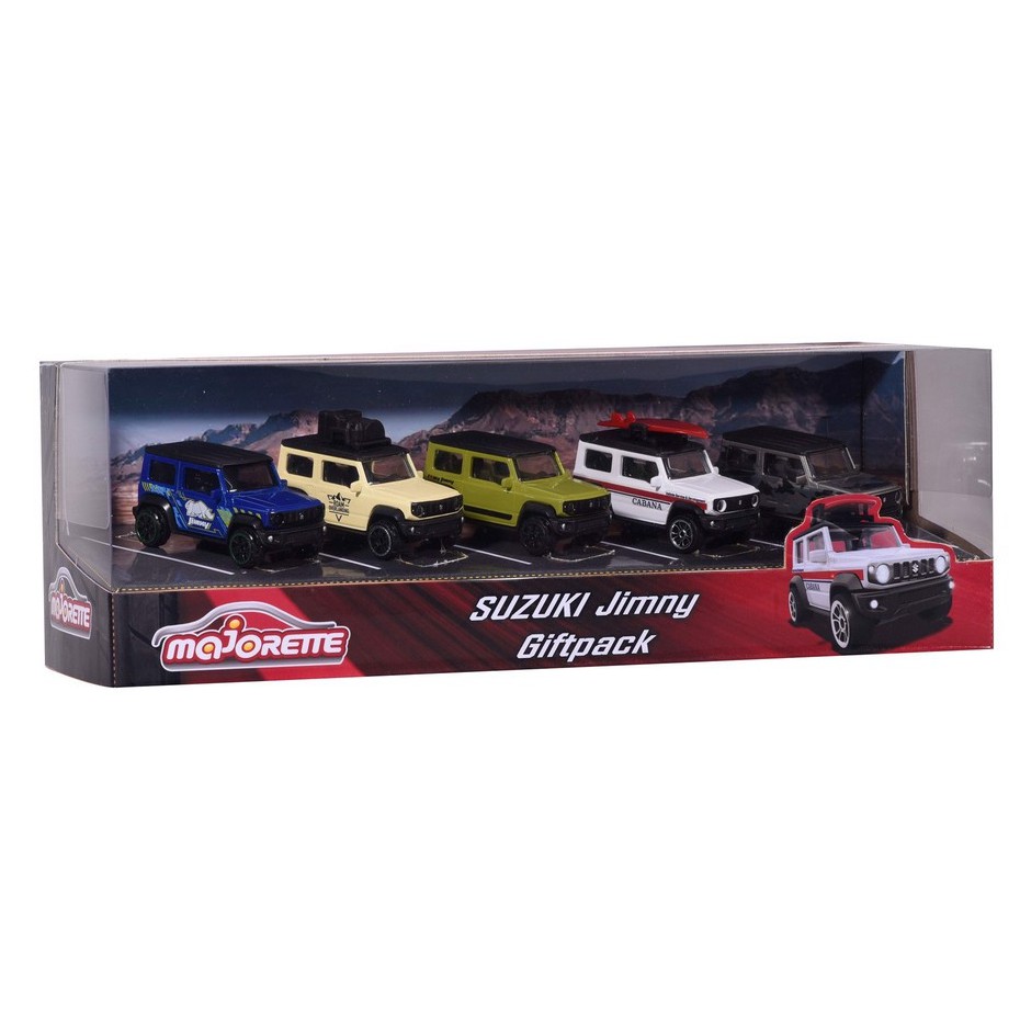 Bộ 5 Xe Mô Hình MAJORETTE Suzuki Jimny 5 Pieces Giftpack 212053177 - Simba Toys Vietnam