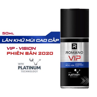 Lăn khử mùi Romano Vip Platinum 50ml