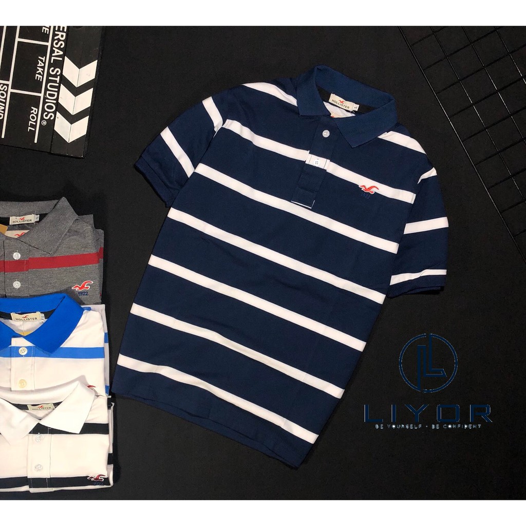 Áo thun nam FREESHIP áo phông đẹp có cổ sọc ngang với chất liệu thun CAO CẤP (nhiều màu)-Liyor-TACB4035 | BigBuy360 - bigbuy360.vn