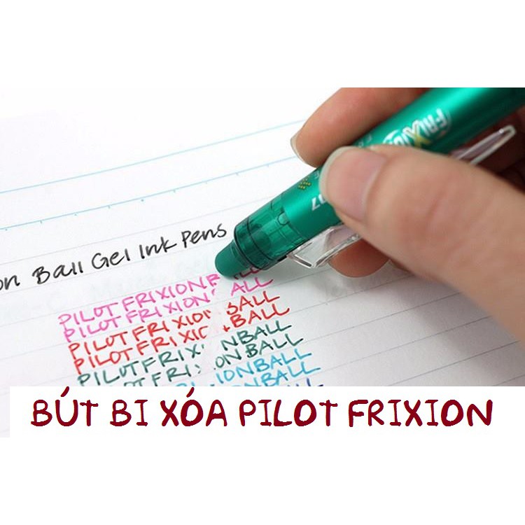 (CHÍNH HÃNG- CÓ BILL)BÚT BI XÓA PILOT FRIXION 0.5MM