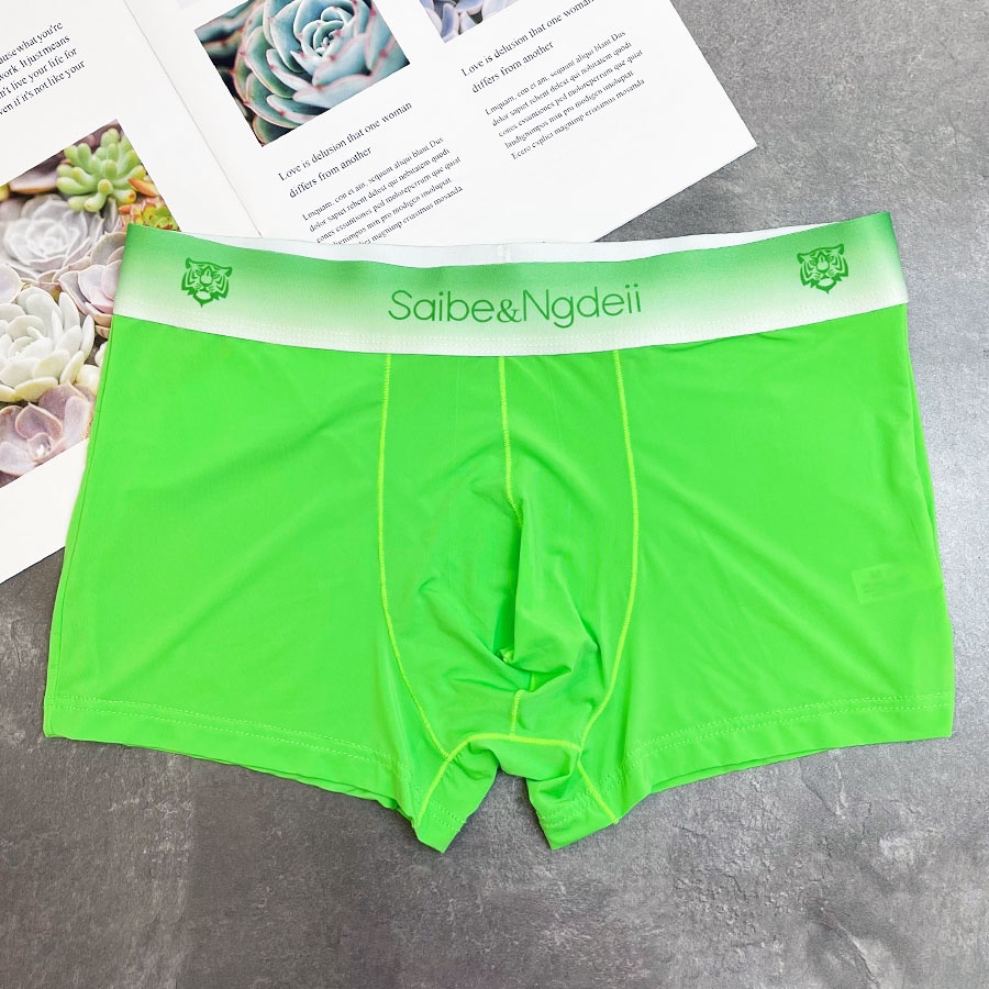 QUẦN LÓT NAM - Dạng BOXER Đùi Trơn Mỏng- Thun Lạnh Siêu Mát