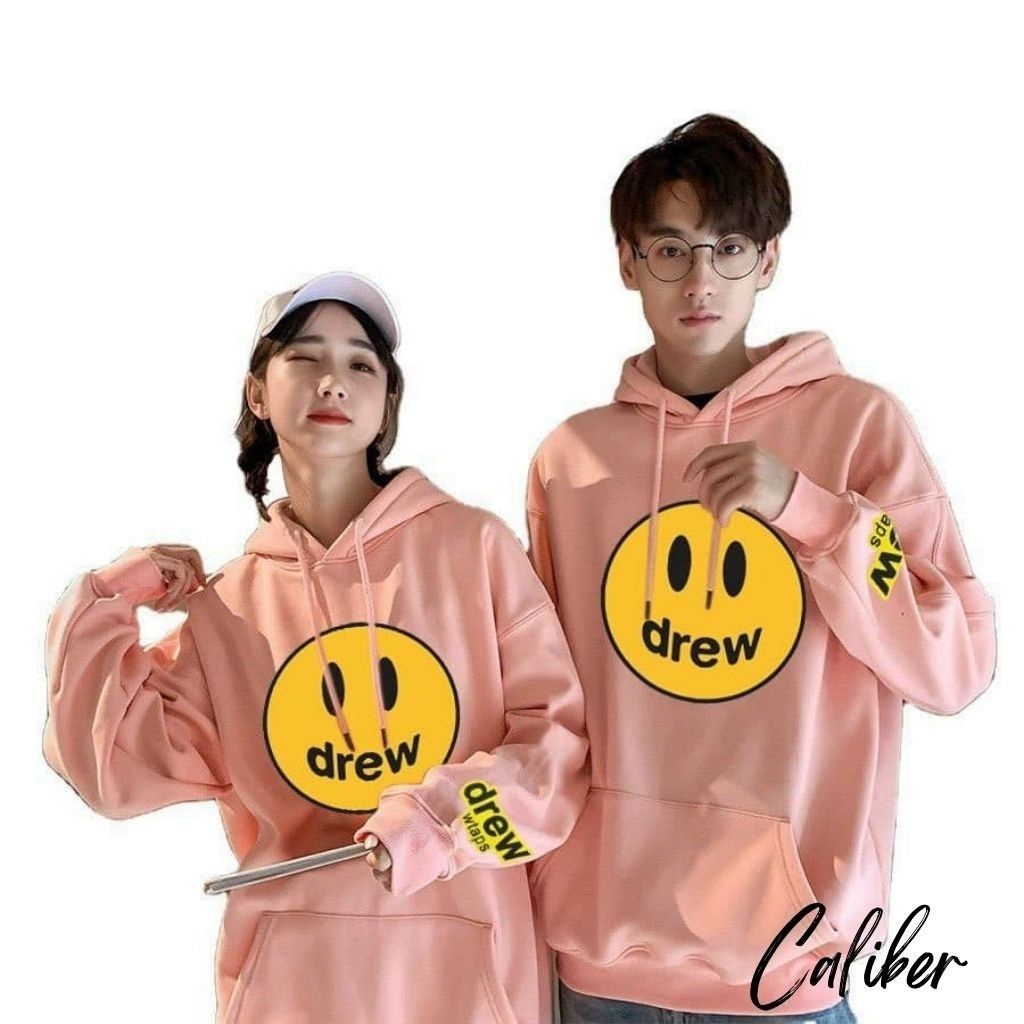 Áo Hoodie Nam Nữ CALIBER hoodie Unisex Drew oversize form rộng nam nữ unisex phong cách ulzzang hàn quốc AN205