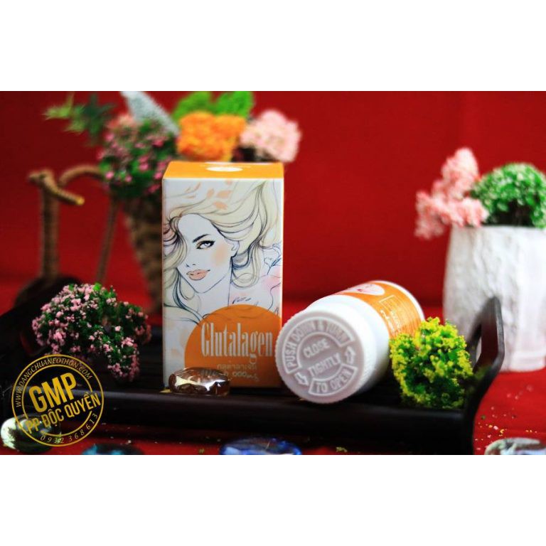 Viên Uống Trắng Da Glutalagen 20.000MG - Chính Hãng Thái Lan | Thế Giới Skin Care