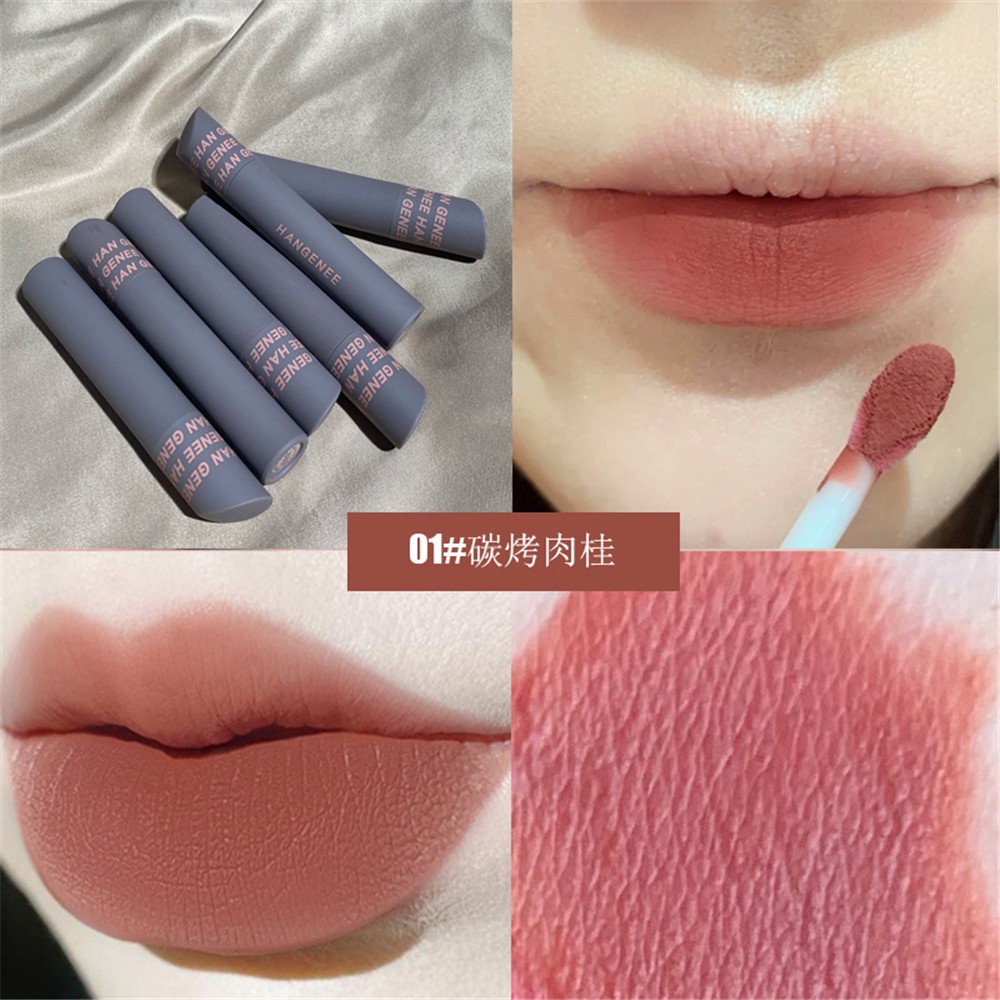[Hàng mới về] Son môi hangenee 6 màu thời trang tùy chọn cao cấp
