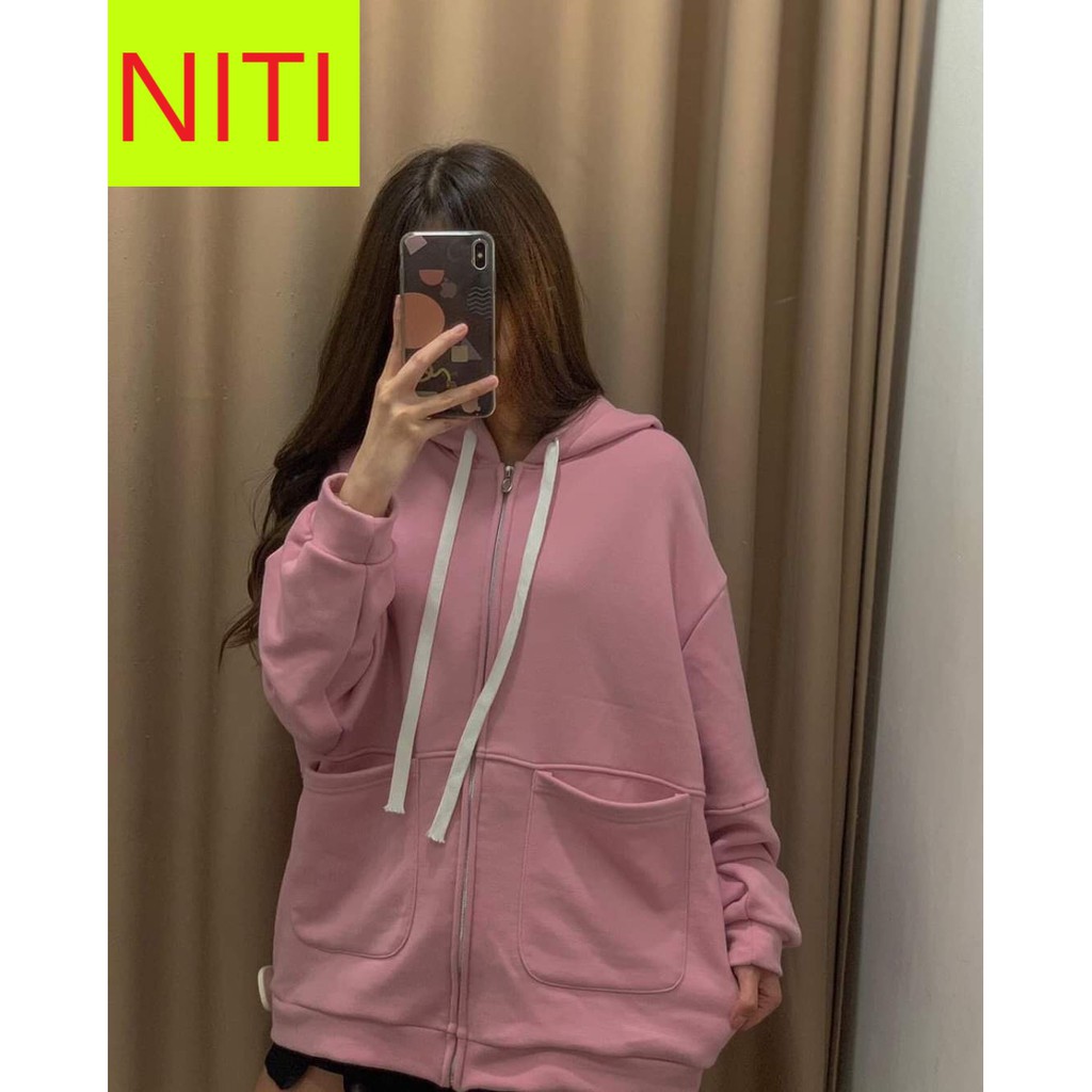 [ FREESHIP ] ÁO KHOÁC HOODIE NỈ NGOẠI NAM NỮ UNISEX FORM RỘNG CÓ DÂY KÉO, 2 TÚI HỘP TRƯỚC, DÂY RÚT LAI CAO CẤP SIÊU HOT