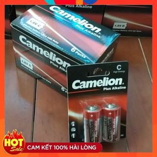 Pin c plus alkaline lr14 , pin trung, pin 1.5v camelion