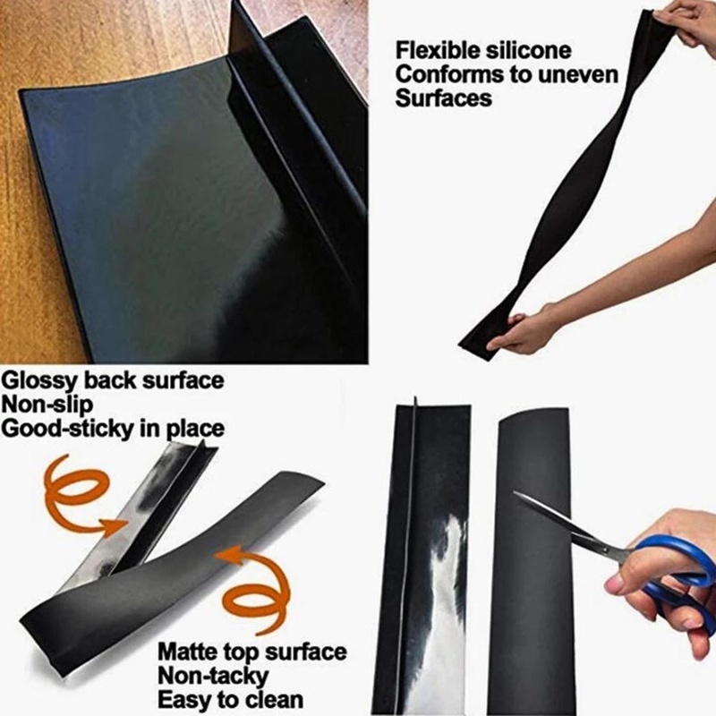 Dải Dán Khe Hở Bếp Bằng Silicone Cách Nhiệt Chống Trượt