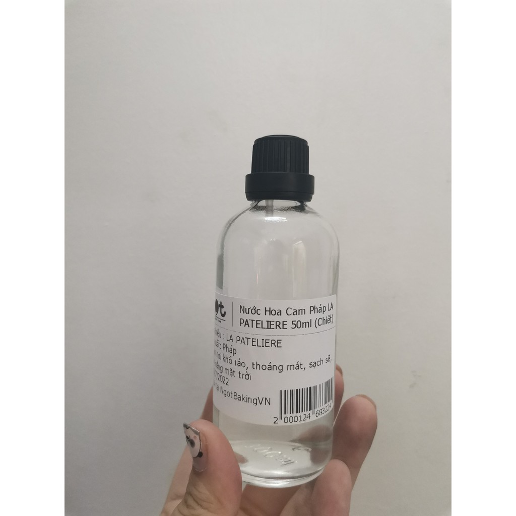 <CHIẾT CHAI THUỶ TINH> Nước Hoa Cam Pháp LA PATELIERE 50ml