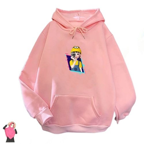 Zepeto MINION Áo Khoác Sweater Siêu Từ BANDUNG West Dành Cho Bé Gái