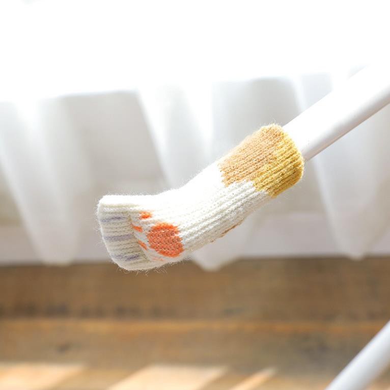 Bộ 4 miếng bọc chân bàn, ghế hình chân mèo siêu đáng yêu, chống trơn trượt Eotiay | BigBuy360 - bigbuy360.vn