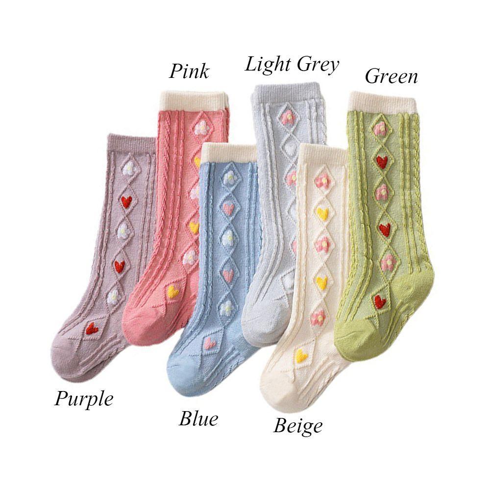 1 Đôi Tất Cotton Dày Chống Trượt Dành Cho Trẻ Sơ Sinh