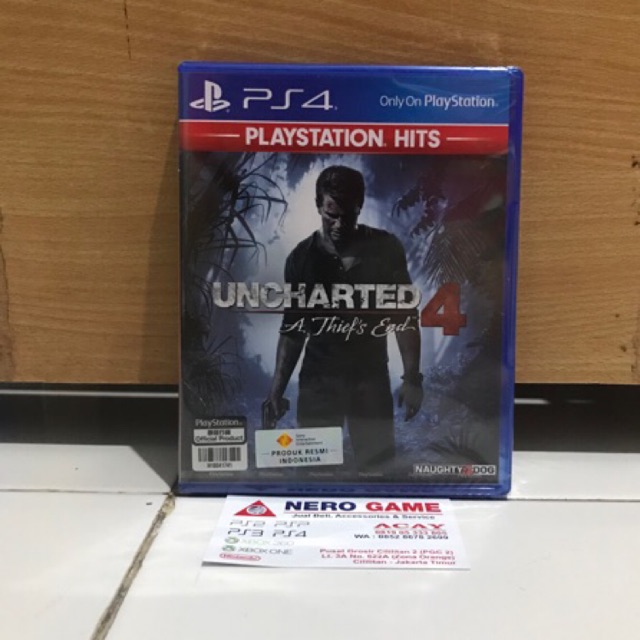 Máy Chơi Game Ps4 Uncharted 4 A Thief 's End Cassette