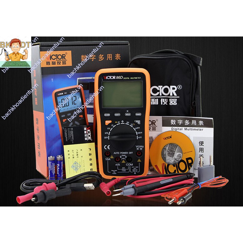 Đồng hồ cao cấp VICTOR 86D chất lượng cao. | BigBuy360 - bigbuy360.vn