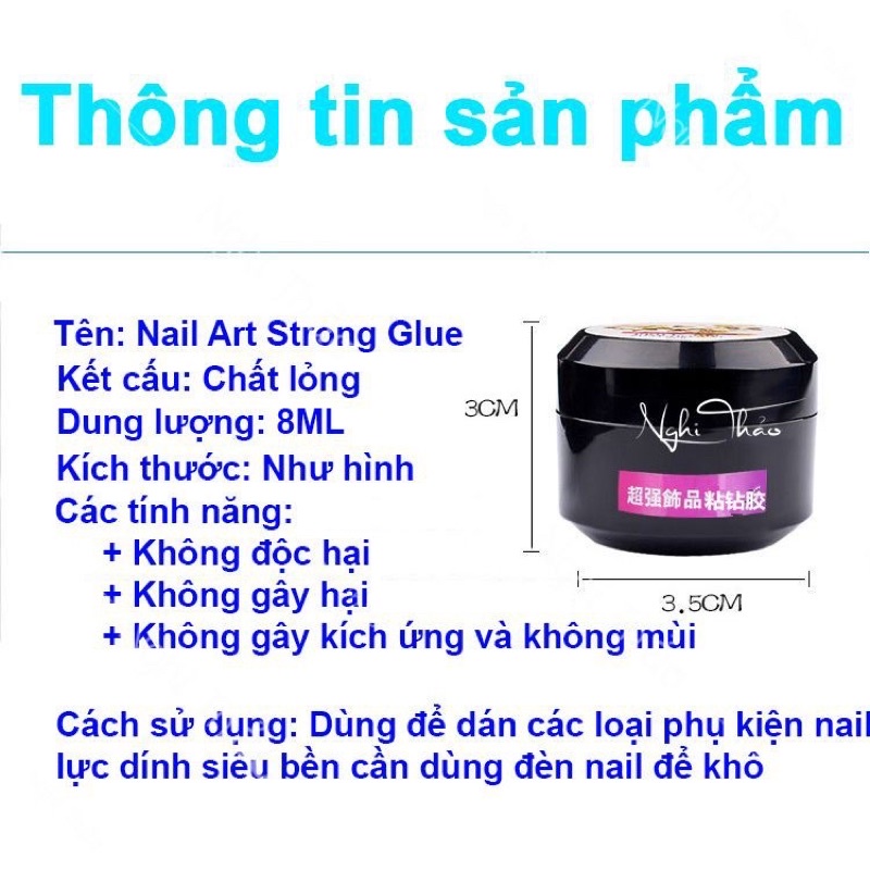 Gel đính đá cực chắc