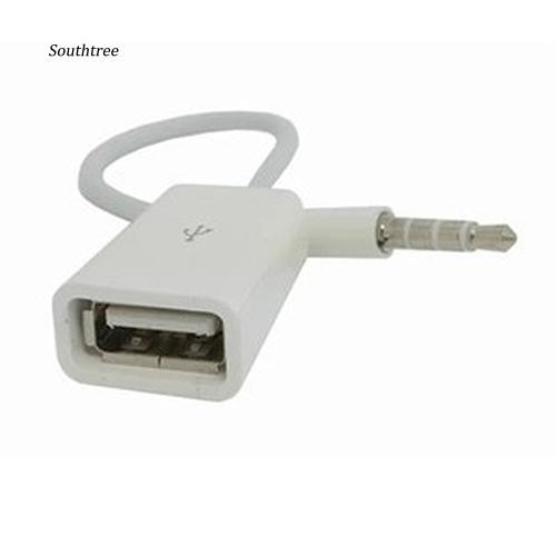 Dây cáp chuyển đổi cổng âm thanh AUX 3.5mm - USB 2.0