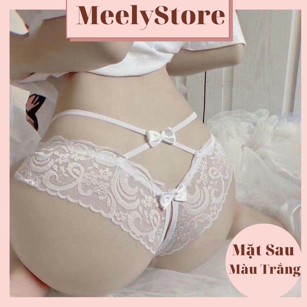 Quần Lót Lọt Khe Ren Nữ Sexy Kiểu Dáng Gợi Cảm Co Dãn Nhẹ Thiết Kế Dây Mảnh Quyến Rũ - 3210