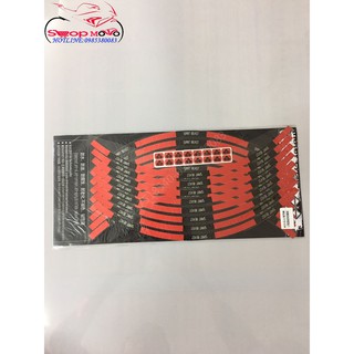 Tem dán vành phản quang 3M Spirit Beast