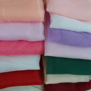 Set voan mỹ +xốp chonn màu
