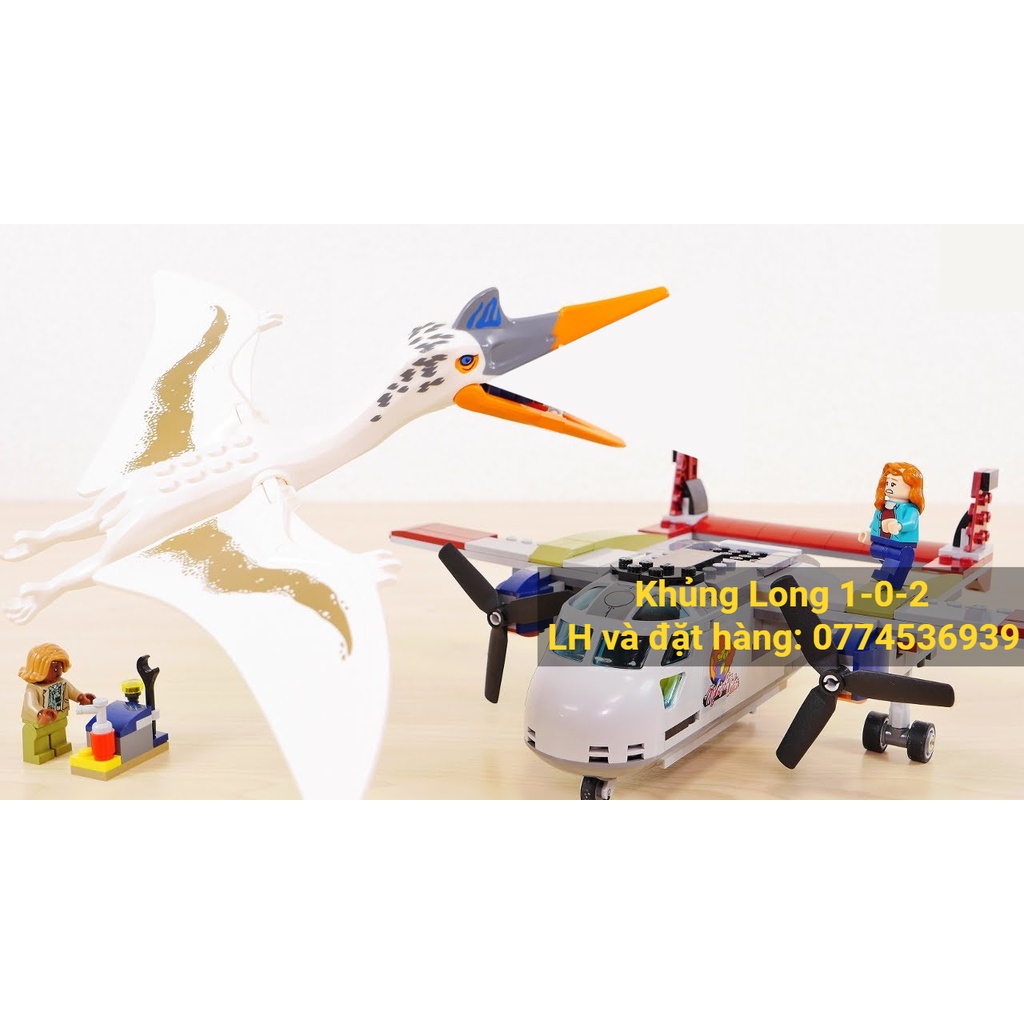 Đồ Chơi Khủng Long Bay 2022 Dài 21.6cm Sải Cánh 30cm Jurassic World Hãng Lele