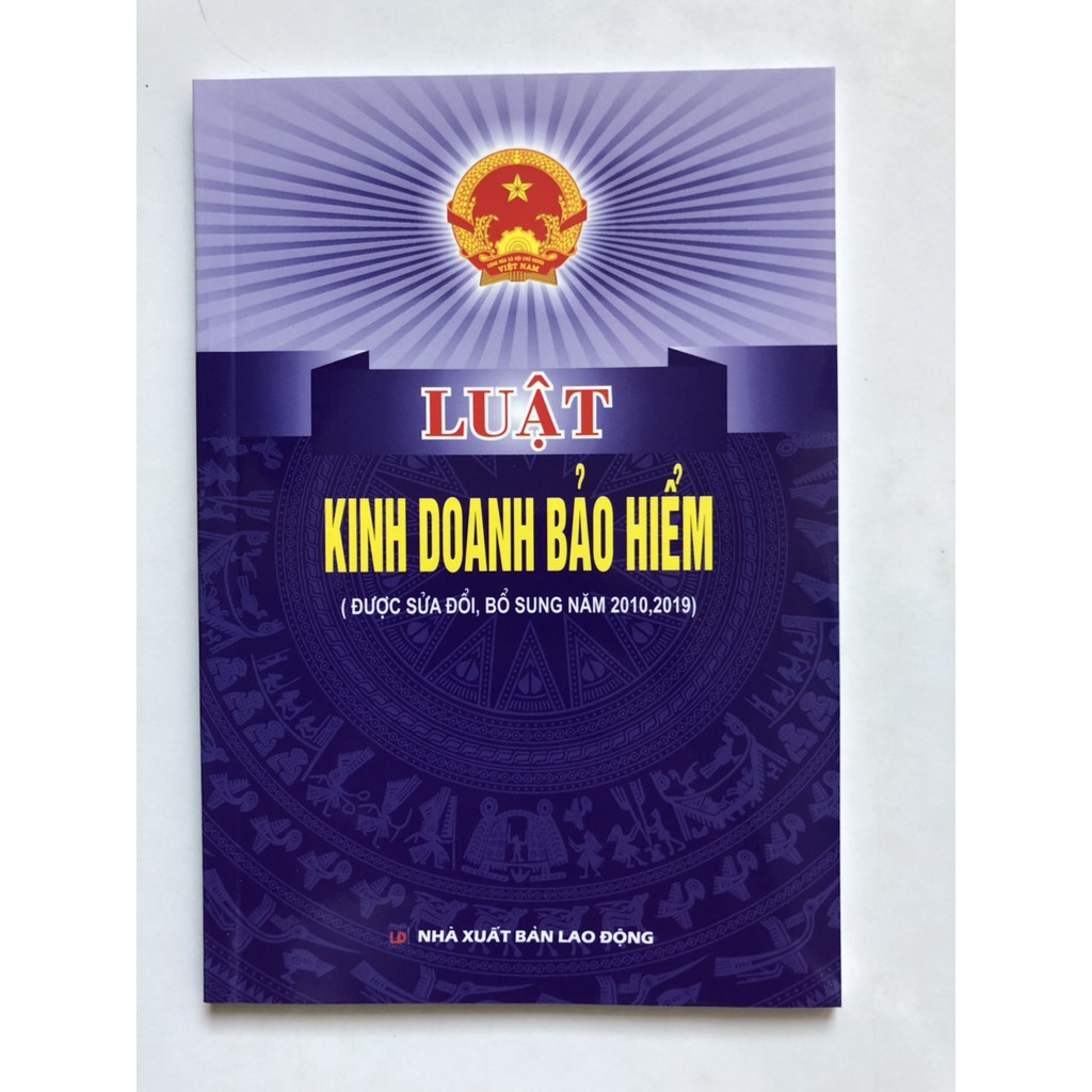 [ Sách ] luật kinh doanh bảo hiểm năm 2019