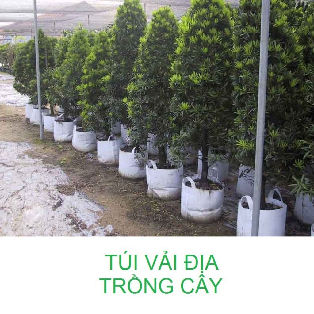 10 Túi trồng cây đường kính 40cm, cao 35cm