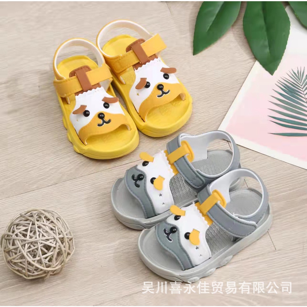 Giày sandal trẻ em hình cún nhiều màu đáng yêu xinh xắn - TT441