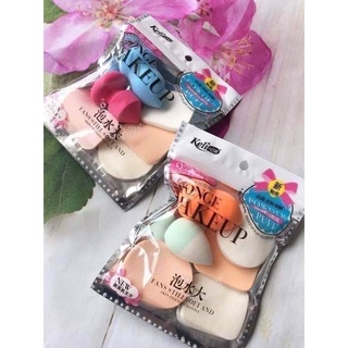 SET  6 BÔNG PHẤN TRANG ĐIỂM