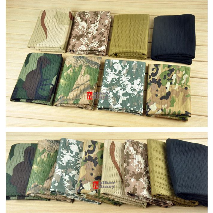 Khăn rằn, khăn choàng cổ hoạt tiết rằn ri camo, khăn choàng mùa đông camouflage