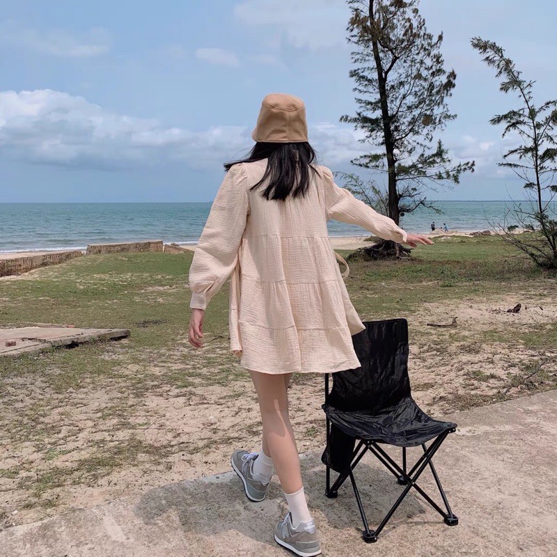 VÁY/ĐẦM SƠ MI BABYDOLL 3 TẦNG