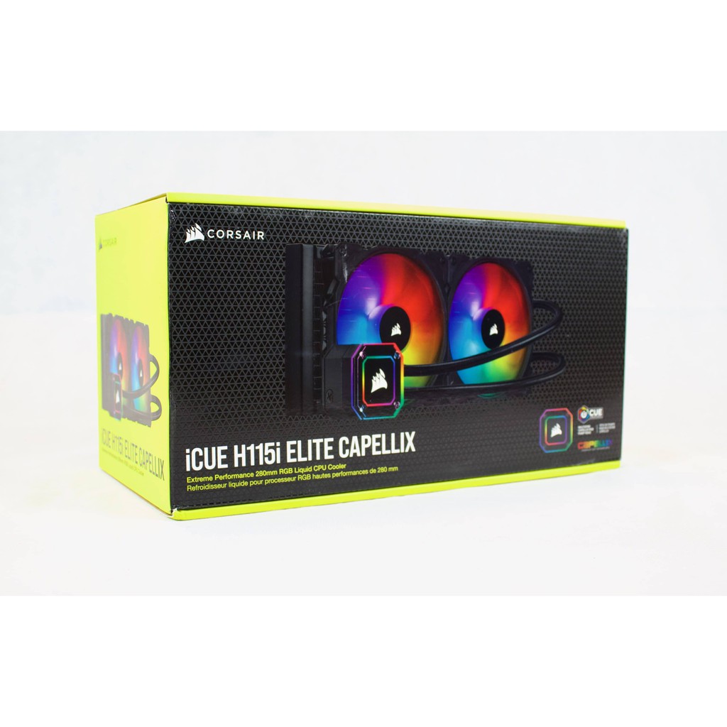 Corsair H115i ELITE CAPELLIX Tản nhiệt nước - Bảo hành 2 năm chính hãng