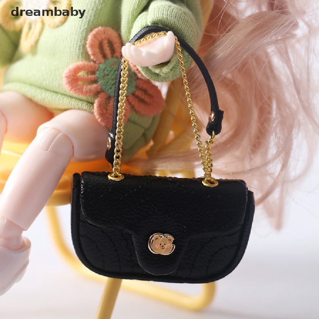 [dreambaby] Túi Xách Đeo Chéo Thương Hiệu Thời Trang Thu Nhỏ Dành Cho Búp Bê