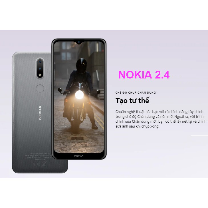 NOKIA 2.4 – ĐIỆN THOẠI CẢM ỨNG THẾ HỆ MỚI - THÊM BỀN BỈ, THỎA GIẢI TRÍ – HÀNG CHÍNH HÃNG BẢO HÀNG 12 THÁNG | BigBuy360 - bigbuy360.vn