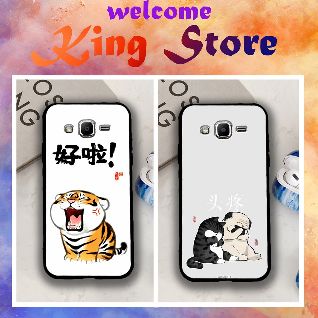 Ốp lưng Samsung J1-2016/J2-2016/J2 Core/J2 Pro/J2 Prime in hình Mèo béo siêu đẹp, độc, lạ_KINGSTORE.HN_Ốp SS J1/J2
