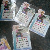 Dán móng tay elsa cho bé (combo 25 cái)
